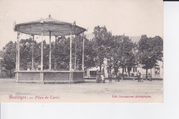 CP  1906  :  Place Du Carré Et Son Kiosque , Animée. - Bastogne