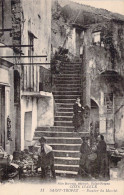 FRANCE - 83 - SAINT TROPEZ - Escalier Du Marché - Carte Postale Ancienne - Saint-Tropez