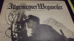 1940 - ALLGEMEINER WEGWEISER - FUR JEDE FAMILIE  - GERMANY - GERMANIA THIRD REICH - ALLEMAGNE - DEUTSCHLAND - Ocio & Colecciones