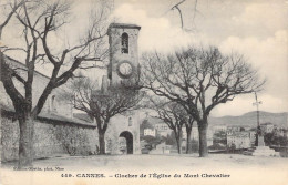 FRANCE - 06 - CANNES - Clocher De L'Eglise Du Mont Chevalier - Edition Giletta - Carte Postale Ancienne - Cannes