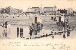 FRANCE - 35 - MALO LES BAINS - Le Casino Et La Plage - LL - Carte Postale Ancienne - Saint Malo