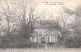 FRANCE - 85 - ST ANDRE D'ORNAY - Villa Des Platanes à M. Bugnot - Carte Postale Ancienne - Autres & Non Classés