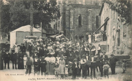 St Maurice En Gourgois * 1907 * Place De L'église * Village Enfants Villageois - Andere & Zonder Classificatie