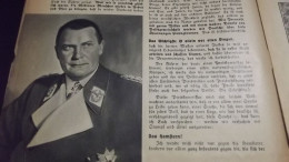 1936 - DER AUFBAU - ARBEITET IM SINNE GORINGS  - GERMANY - GERMANIA THIRD REICH - ALLEMAGNE - DEUTSCHLAND - Hobby & Verzamelen