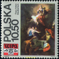 168034 MNH POLONIA 1981 EXPOSICION FILATELICA DE VIENA - Otros & Sin Clasificación