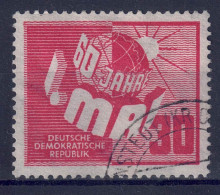 DDR 1950  - 1. Mai-Feier, Nr. 250, Gestempelt / Used - Gebraucht