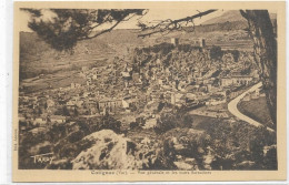 D 83. COTIGNAC. VUE GENERALE - Cotignac