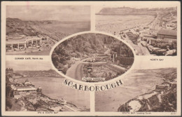 Multiview, Scarborough, Yorkshire, C.1940s - HO Taylor Postcard - Scarborough