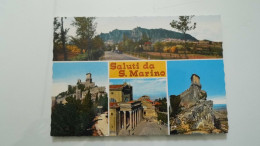 Cartolina Viaggiata "Saluti Da San Marino" Vedutine 1996 - San Marino