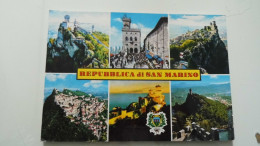 Cartolina Viaggiata "Saluti Da San Marino" Vedutine 1997 - San Marino