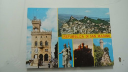 Cartolina Viaggiata "Saluti Da San Marino" Vedutine 1994 - San Marino