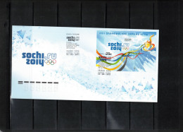 Russia 2011 Olympic Games Sochi  Block FDC - Winter 2014: Sotchi