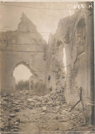 WW1 Guerre 14/18 War * Gernicourt Aisne & Marne 02 51 , Intérieur De L'église * Photo Ancienne 18x13cm - Autres & Non Classés