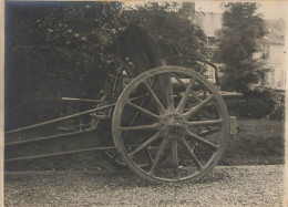 WW1 Guerre 14/18 War * Canon De 105 Allemand Exposé Au G.G.G. * Matériel * Photo Ancienne 18x13cm - Oorlog 1914-18