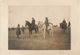 WW1 Guerre 14/18 War * Campagne D'orient , Le Général SARRAIL Cause Avec Un Colonel * Sarrail * Photo Ancienne 18x13cm - Weltkrieg 1914-18