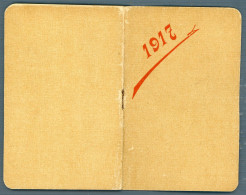 °°° Calendario - Aternum 1917 °°° - Grossformat : 1901-20