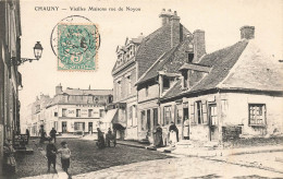 Chauny * Rue De Noyon , Vieilles Maisons * Café Restaurant Hôtel * Commerce MICHAUT - Chauny