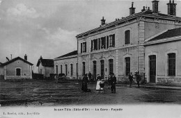 21-IS-SUR-TILLE- LA GARE -FACADE - Is Sur Tille