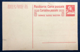 Suisse, Entier-Carte - Neuf - (N763) - Stamped Stationery