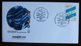 ESPAÑA FDC CENTENARIO DE LA FUNDACIÓN DEL RCD ESPANYOL BARCELONA, 2000 - FDC