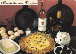 Carte  Champignon Recette De L' Omelette Aux Truffes Très Bon état Voir Les Scans - Champignons
