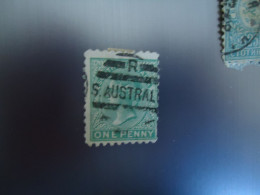 SOUTH  AUSTRALIA  USED STAMPS   QUEEN  WITH POSTMARK - Used Stamps