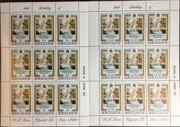 Barbuda 1980 Queen Mother Sheetlet Set MNH - Barbuda (...-1981)