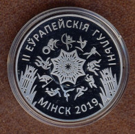 Belarus 1 Ruble 2019, II European Games 2019. Minsk, KM#642, Proof-like - Wit-Rusland