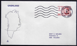 Greenland 1976  LETTER JULIANEHÅB 1-10-1976 ( Lot 815 ) - Storia Postale