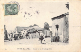 MAROC - Souk-El-Arba - Place De La Municipalité - Carte Postale Ancienne - Sonstige & Ohne Zuordnung