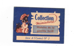 Petit Livret Des Biscuits Brossard Collection Miniature Série A ( Contes ) N°2 Histoire De La Gentille Forêt En TB.Etat - Advertising