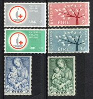 Ireland 1954-63. 3 Complete Sets. MINT (never Hinged) - Nuovi