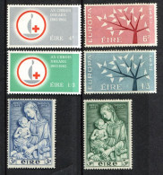 Ireland 1954-63. 3 Complete Sets. MINT (never Hinged) - Unused Stamps
