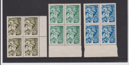 SLOVAKIA  WW II 1942 Nice Set Bloc Of 4 MNH - Covers & Documents