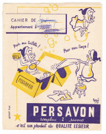 Protège-cahier Persavon Lessive CDK - Protège-cahiers