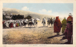 MAROC - Une Fantasia - Carte Postale Ancienne - Other & Unclassified