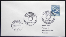 Greenland  1970 DOGSLED POST Jakobshavn Rodebay 13-2-1970  ( Lot 816 ) - Briefe U. Dokumente