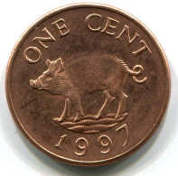 1 CENT 1997 BERMUDA Coin UNC #W11411.U - Bermudes