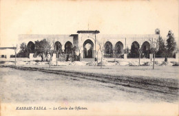 MAROC - Kasbah-Tadla - Le Cercle Des Officiers - Carte Postale Ancienne - Otros & Sin Clasificación