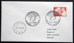 Greenland  1970 DOGSLED POST Jakobshavn Rodebay 13-2-1970  ( Lot 855 ) - Brieven En Documenten