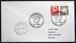 Greenland  1970 DOGSLED POST Jakobshavn Rodebay 13-2-1970  ( Lot 855 ) - Storia Postale