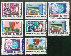 République Du Congo - C17/14 - MNH - 1964 - Michel 155#162 - 10j Lovanium Universiteit - Nuovi