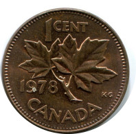 1 CENT 1978 CANADA Moneda #AX381.E - Canada