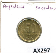 50 CENTAVOS 1970 ARGENTINA Moneda #AX297.E - Argentine