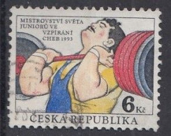 CZECH REPUBLIC 8,used,falc Hinged - Halterofilia