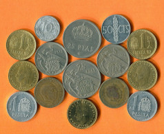 ESPAÑA Moneda SPAIN SPANISH Moneda Collection Mixed Lot #L10228.1.E -  Verzamelingen
