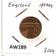 2009 PENNY UK GBAN BRETAÑA GREAT BRITAIN Moneda #AW189.E - 1 Penny & 1 New Penny