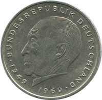 2 DM 1973 F BRD ALEMANIA Moneda GERMANY #DE10386.5.E - 2 Marcos