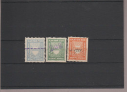 Schweiz Steuermarken Fiskalmarken Kanton Zug Lot 3 Verschiedene M. - Revenue Stamps