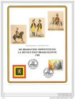 Belgique 1992 - 1 Feuillet (militaire) émis En Souvenir De La Révolution Brabançonne 1789 (superbe) - 1991-2000